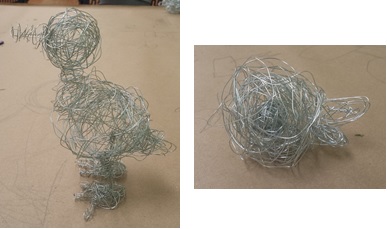 Wire sculptures